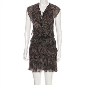 Iro Printed Mini Dress